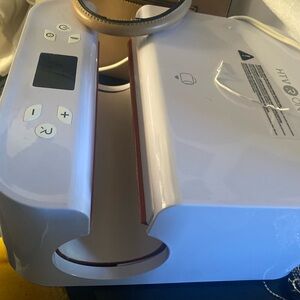 HTV Tumblers heat press